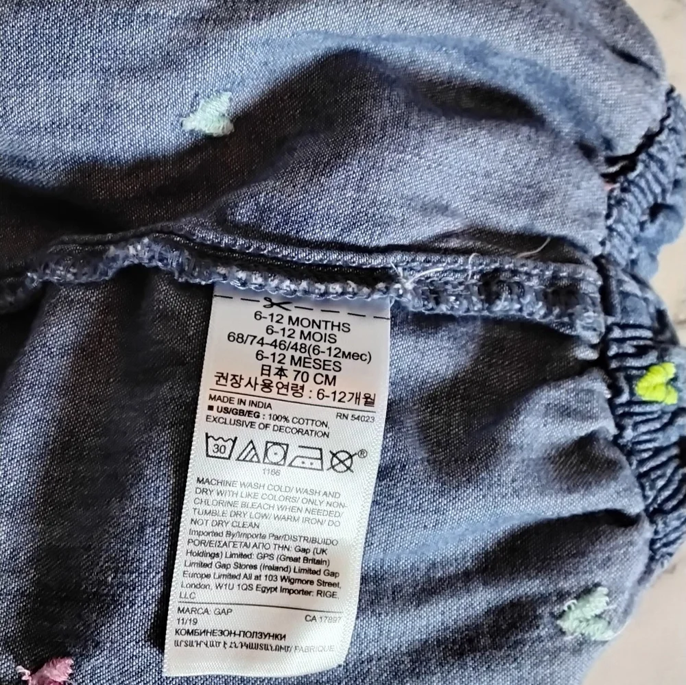 Baby Blue Romper‎ - Picture 4 of 4